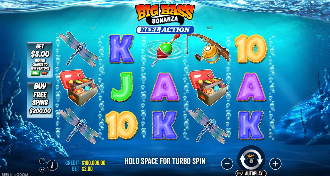 Big Bass Bonanza Reel Action (Pragmatic Play) Image 2